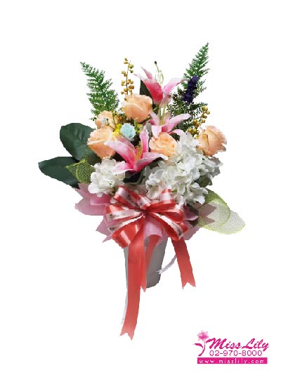 Artificial Flowers Vase