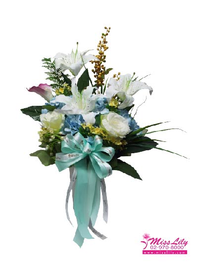 Artificial Flowers Vase