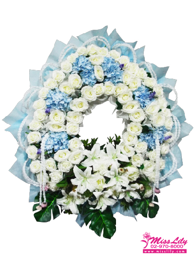 Artificial Flower Wreath