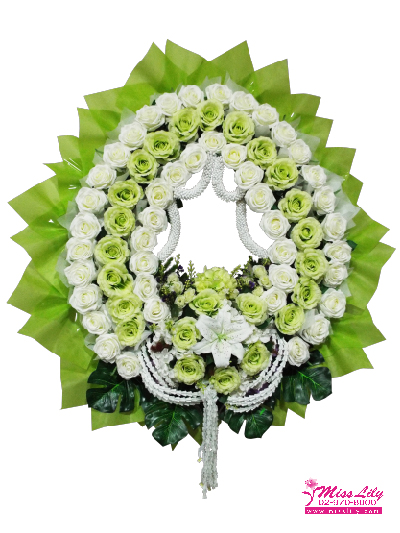 Artificial Flower Wreath