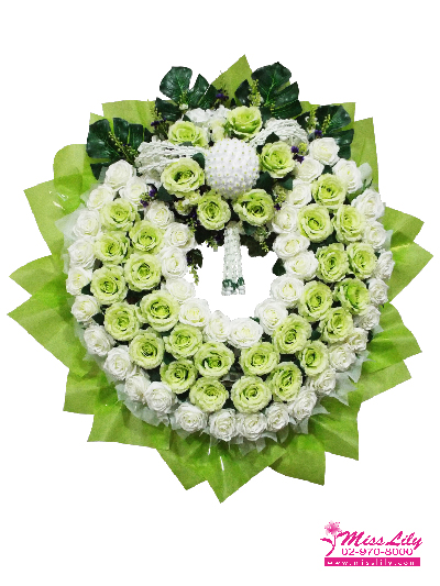 Artificial Flower Wreath