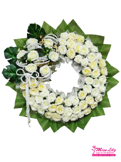 Artificial Flower Wreath