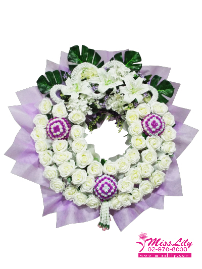 Artificial Flower Wreath