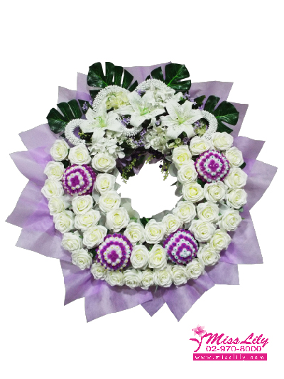 Artificial Flower Wreath