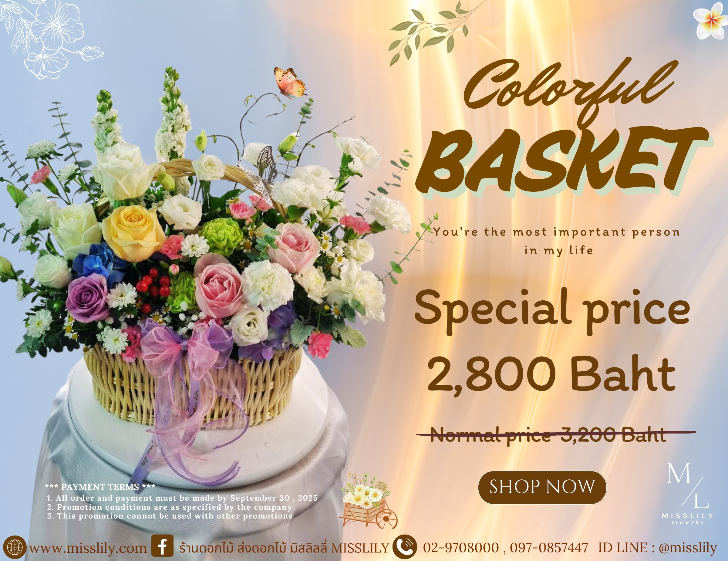 colorful basket