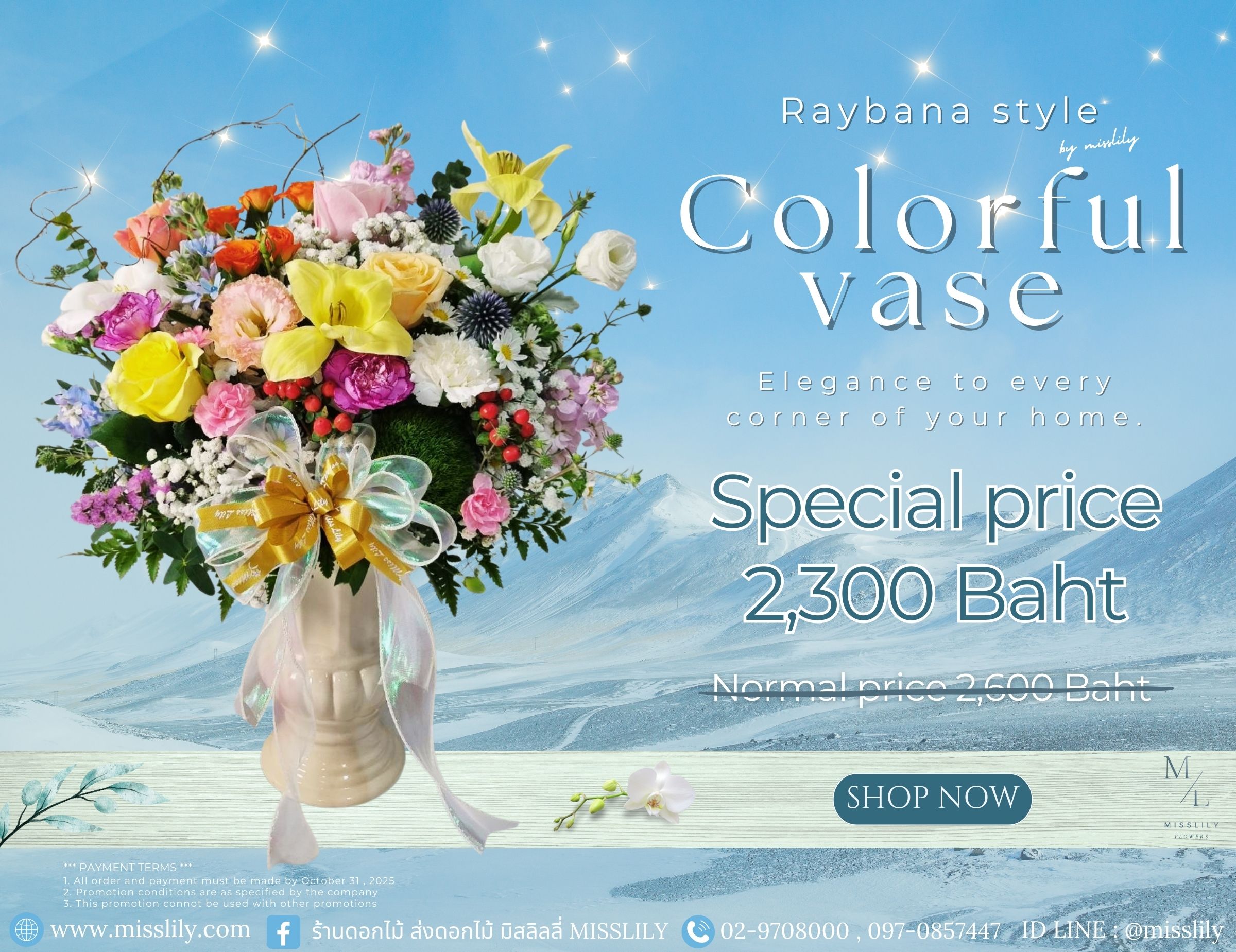 colorful vase 2025 
