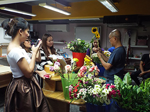ร้านดอกไม้ Prince's ประเทศสิงคโปร์ เข้าเยี่ยมมิสลิลลี่