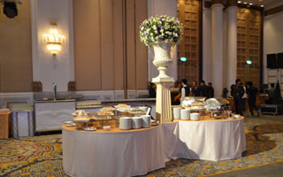 Wedding event at Plaza Athenee Hotel