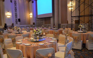 Wedding event at Plaza Athenee Hotel