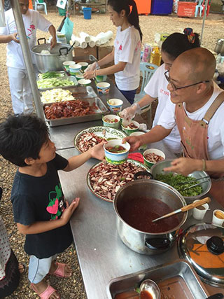 งานบุญโรงทานวัดป่าสามัคคีอุปถัมภ์