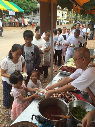 งานบุญโรงทานวัดป่าสามัคคีอุปถัมภ์