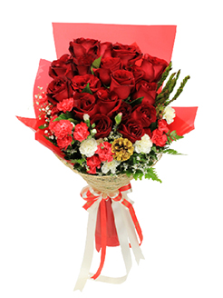 Red Rose Valentine Bouquet