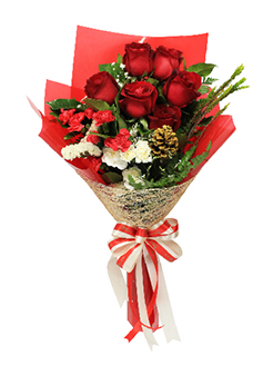 Red Rose Valentine Bouquet